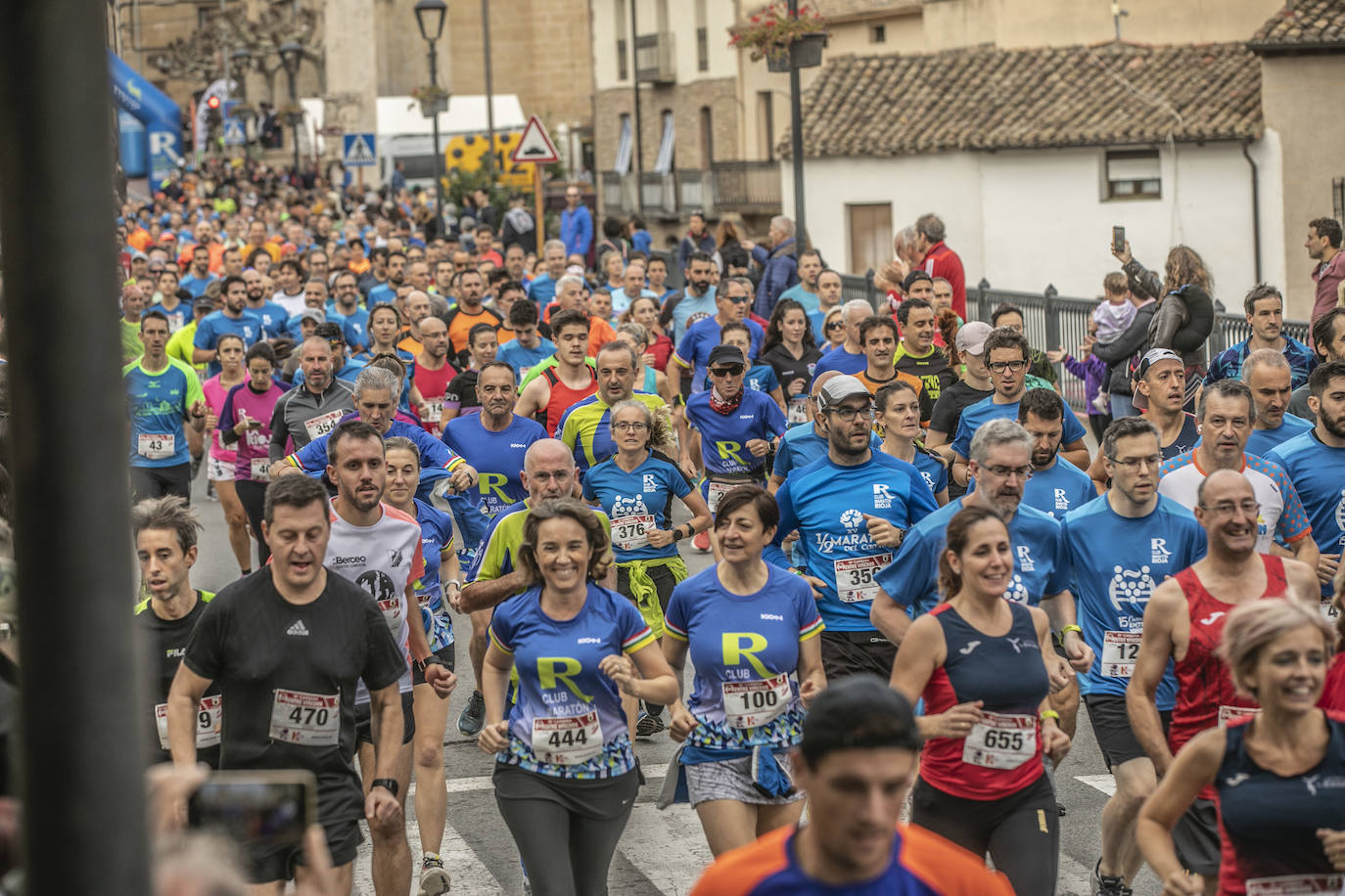 Fotos: Rubio y Castán vencen en una Enre Viñedos que ha reunido a 700 atletas en Cenicero