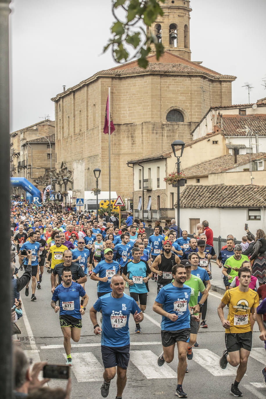 Fotos: Rubio y Castán vencen en una Enre Viñedos que ha reunido a 700 atletas en Cenicero