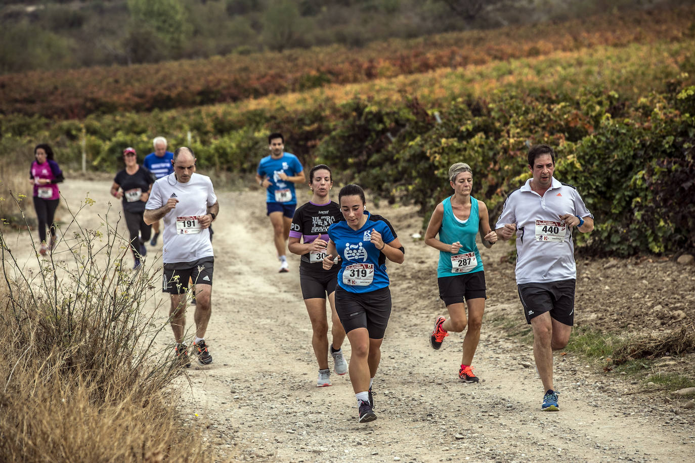 Fotos: Atletas entre las viñas