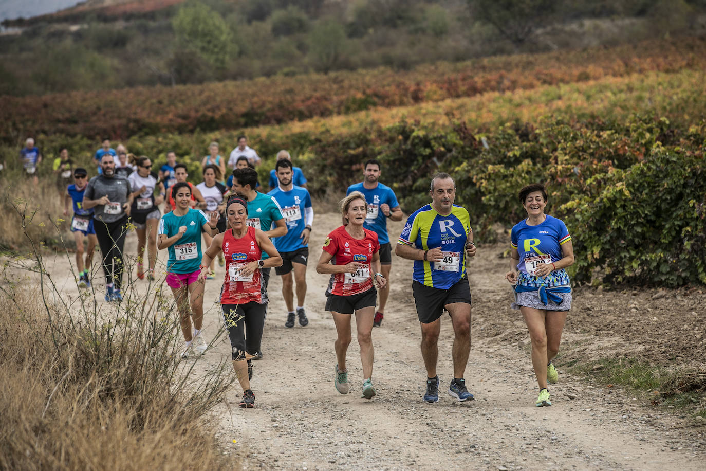 Fotos: Atletas entre las viñas