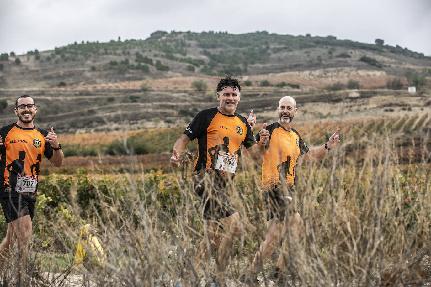 Fotos: Atletas entre las viñas