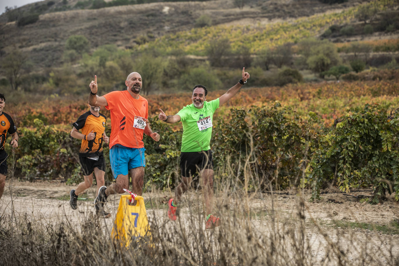 Fotos: Atletas entre las viñas