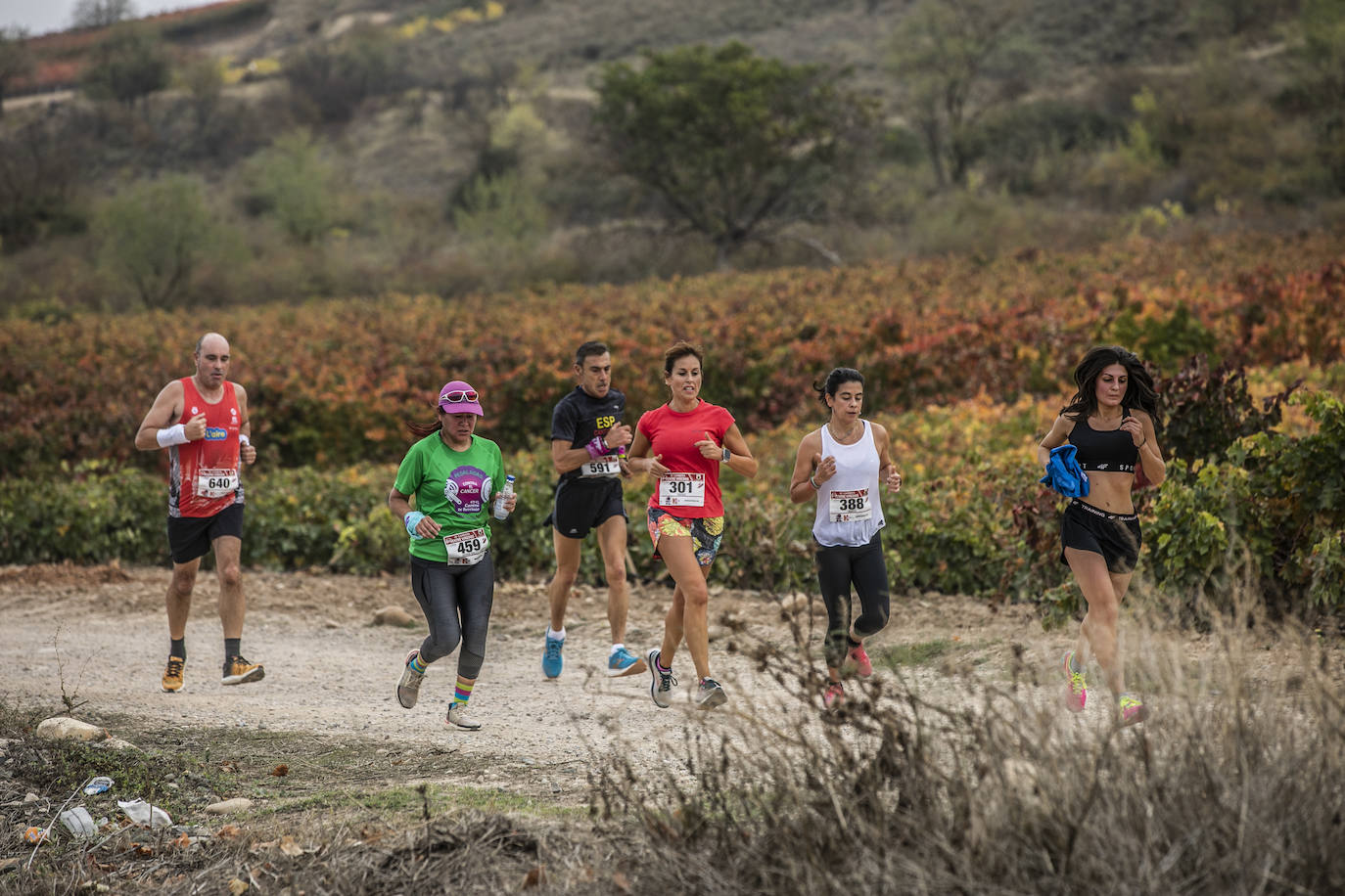 Fotos: Atletas entre las viñas