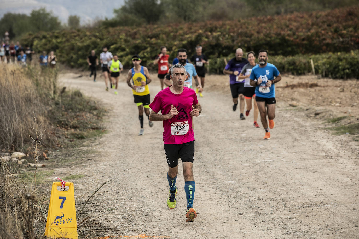 Fotos: Atletas entre las viñas