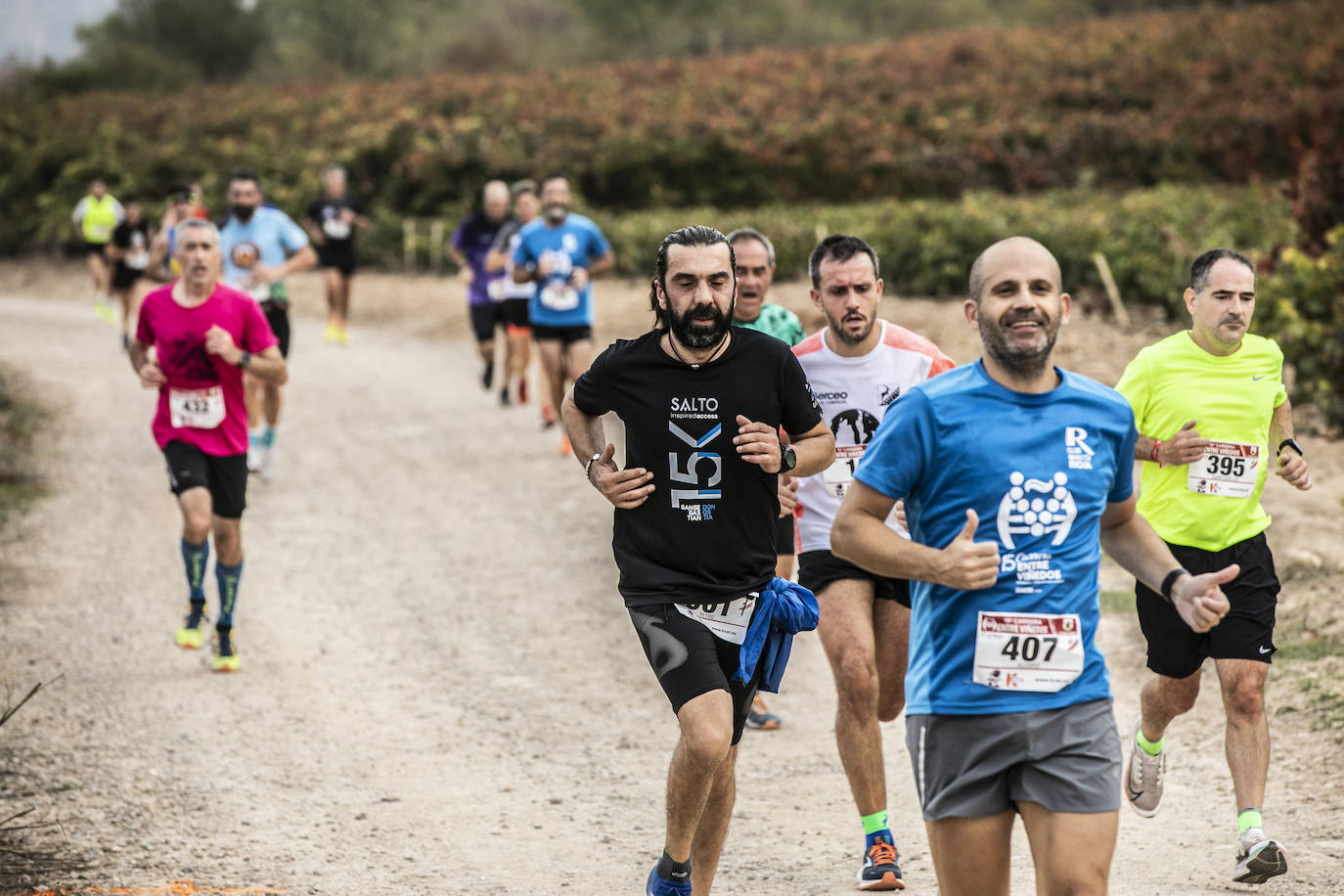 Fotos: Atletas entre las viñas