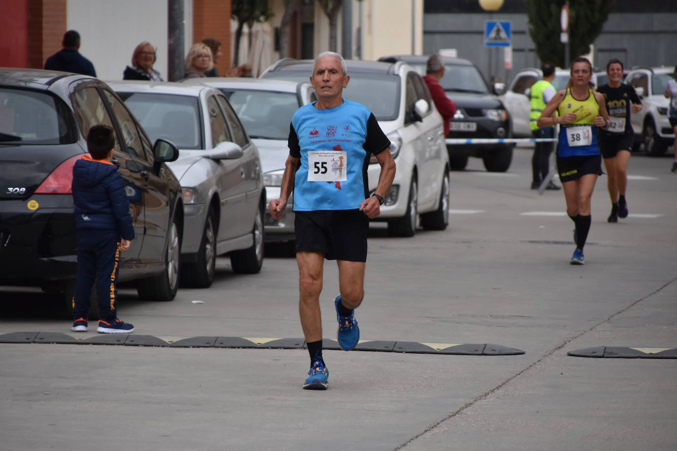 Fotos: Doucoure y Gutiérrez ganan la XII &#039;Carrera del champiñón y la seta&#039; de Autol