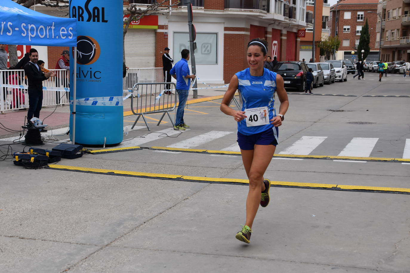 Fotos: Doucoure y Gutiérrez ganan la XII &#039;Carrera del champiñón y la seta&#039; de Autol