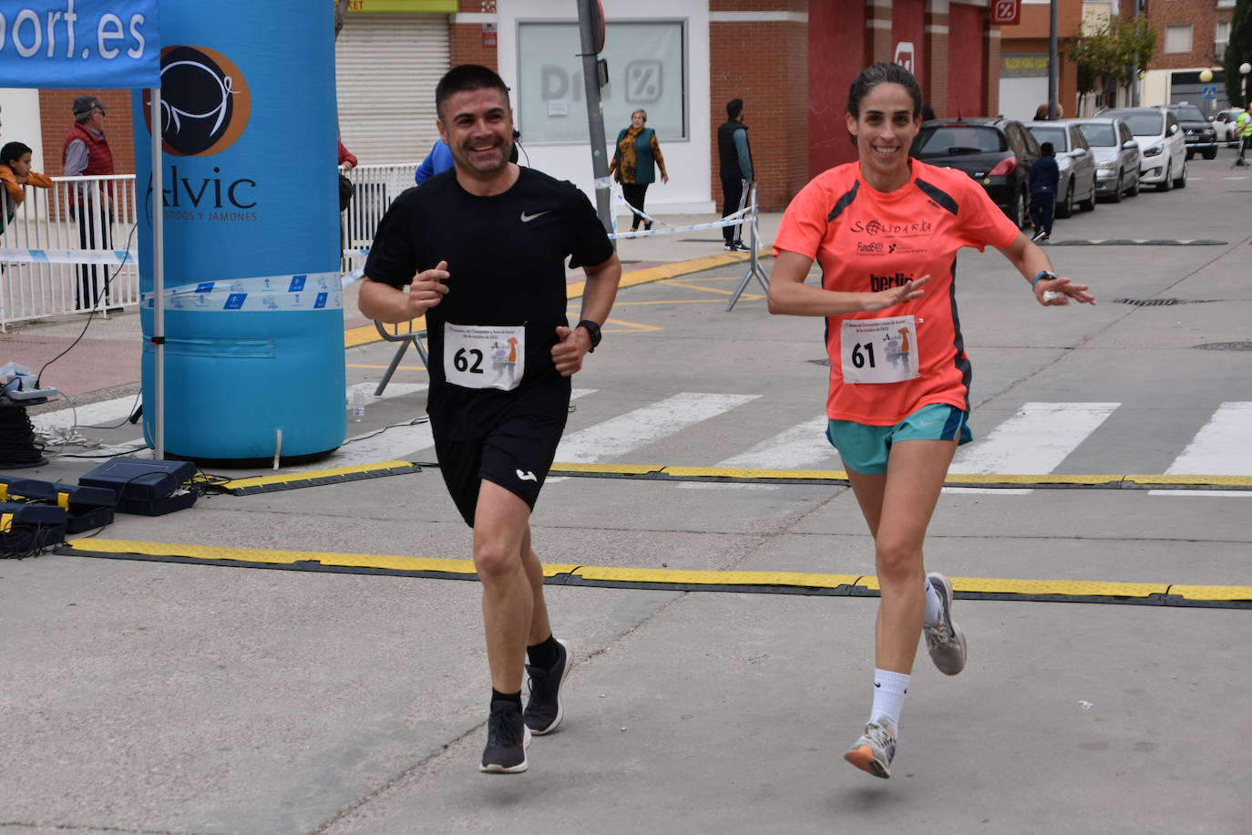 Fotos: Doucoure y Gutiérrez ganan la XII &#039;Carrera del champiñón y la seta&#039; de Autol