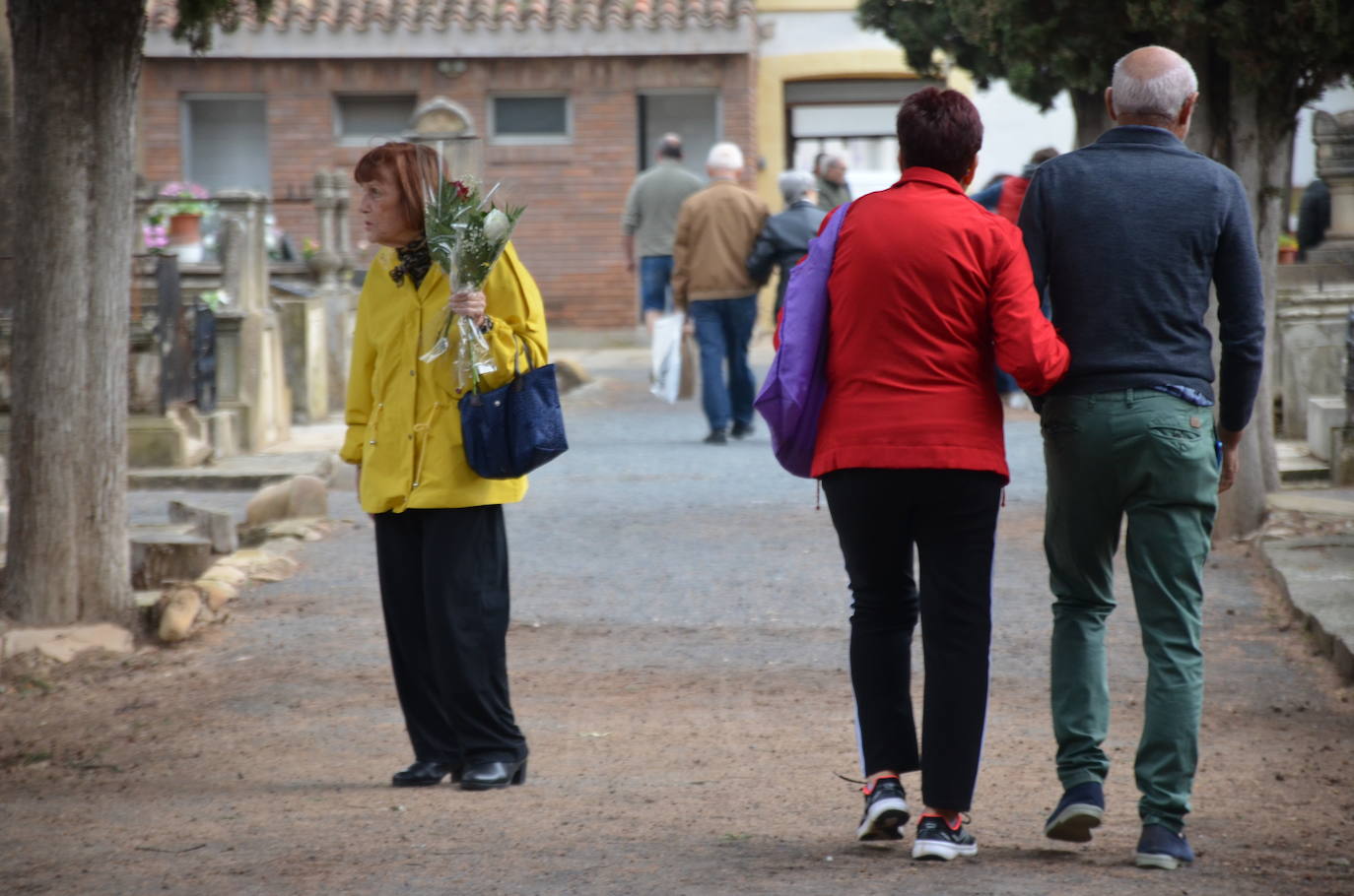 Mañana en el cementerio de Calahorra