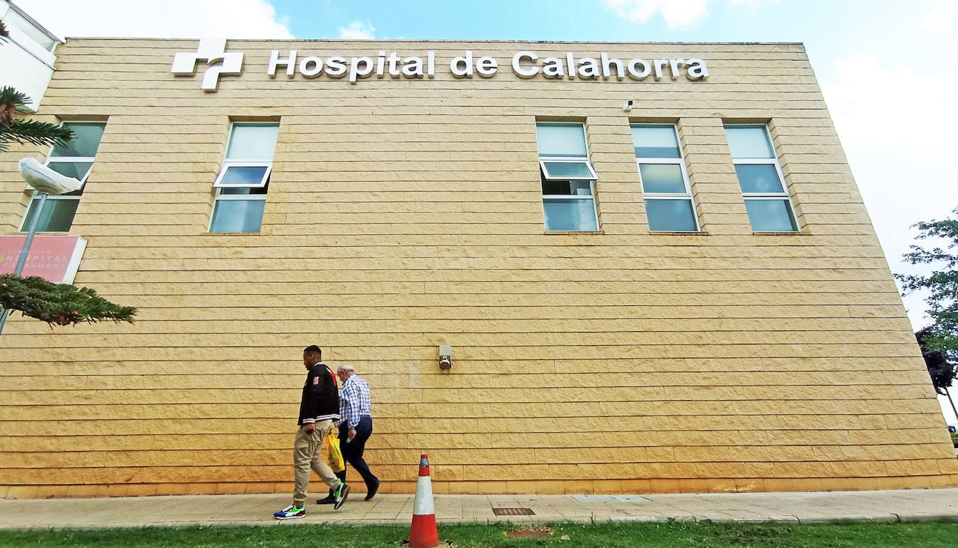 Imagen del Hospital de Calahorra, donde se ha atendido a los accidentados en Muro de Aguas y Aguilar. 