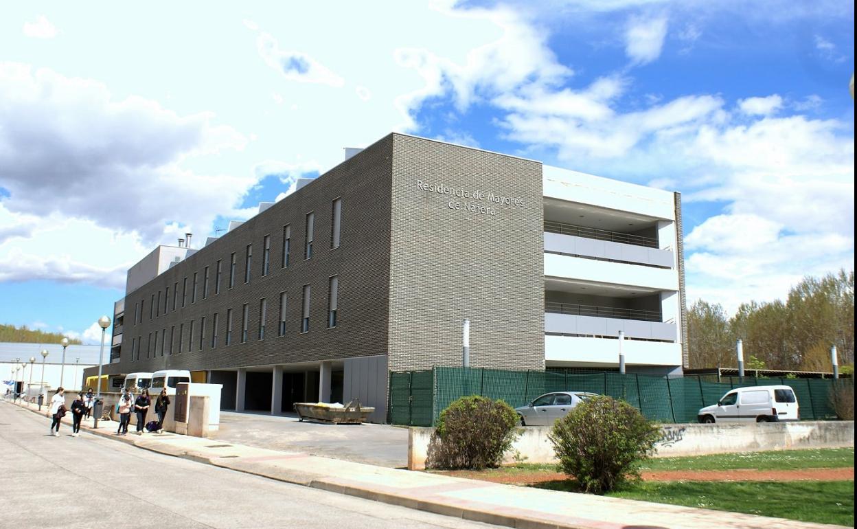 Residencia de mayores en Nájera, en la calle Peñaescalera. 