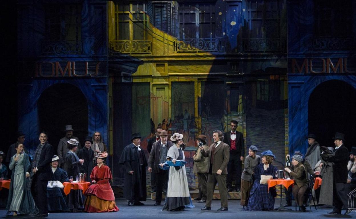 'La Bohème' en la producción de 'Ópera 2001'. 