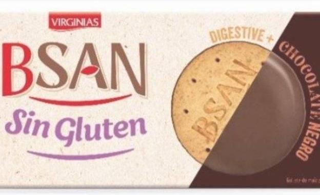 Envase de las galletas afectadas por la alerta alimentaria. 