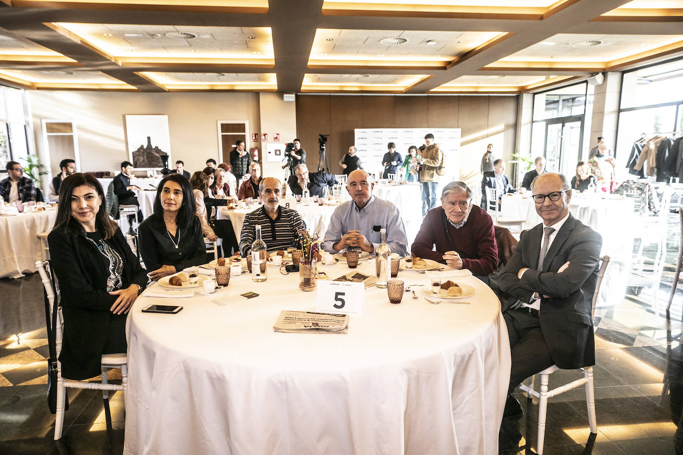 Fotos: Miguel Sebastián, en el Foro económico organizado por Diario LA RIOJA con el patrocinio del Gobierno regional