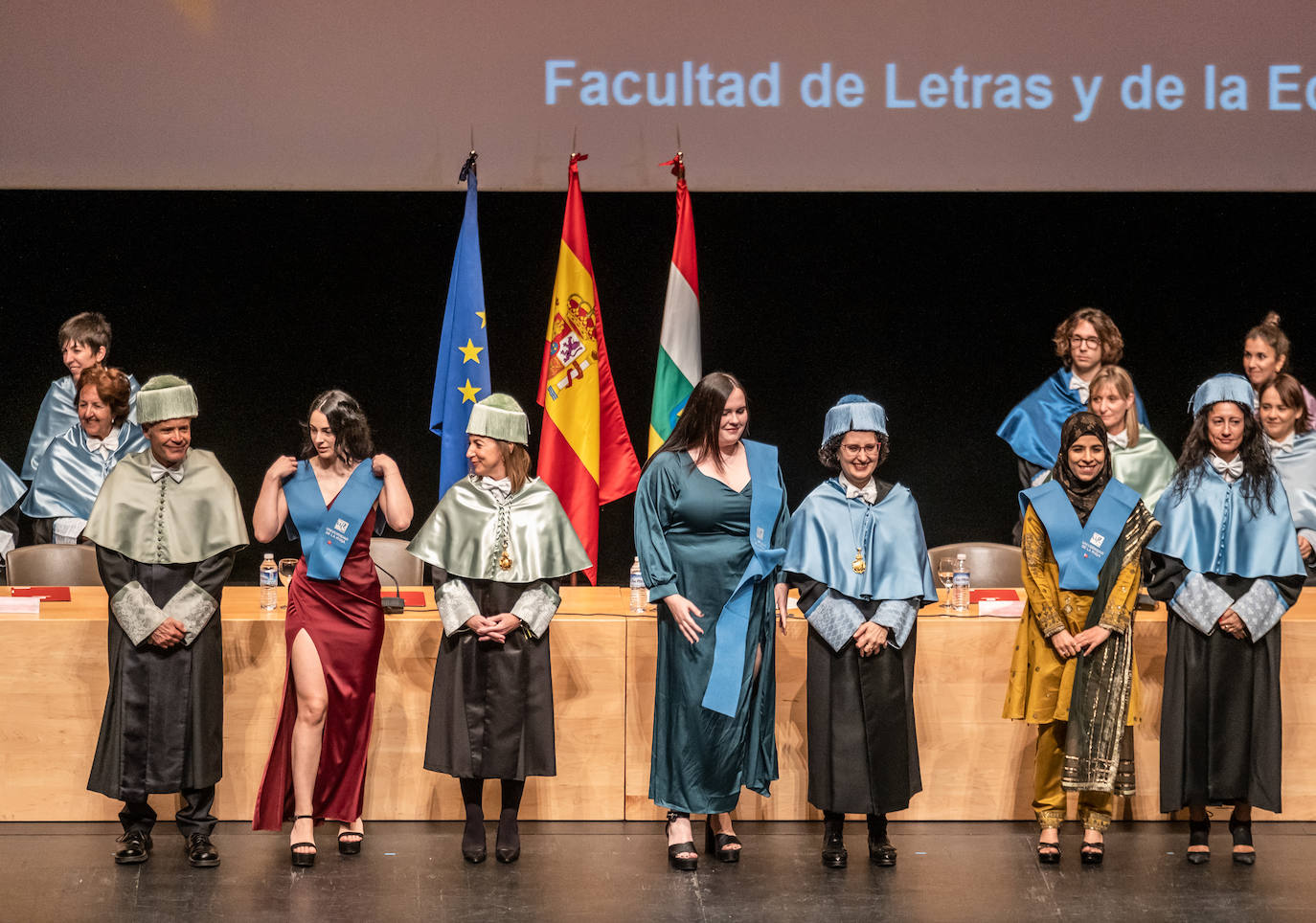 Fotos: Acto de graduación en la Facultad de Letras