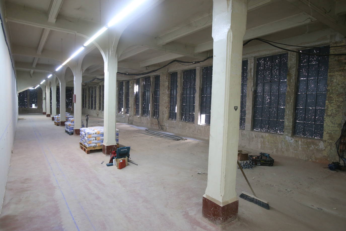 Fotos: Las obras en el Mercado de San Blas