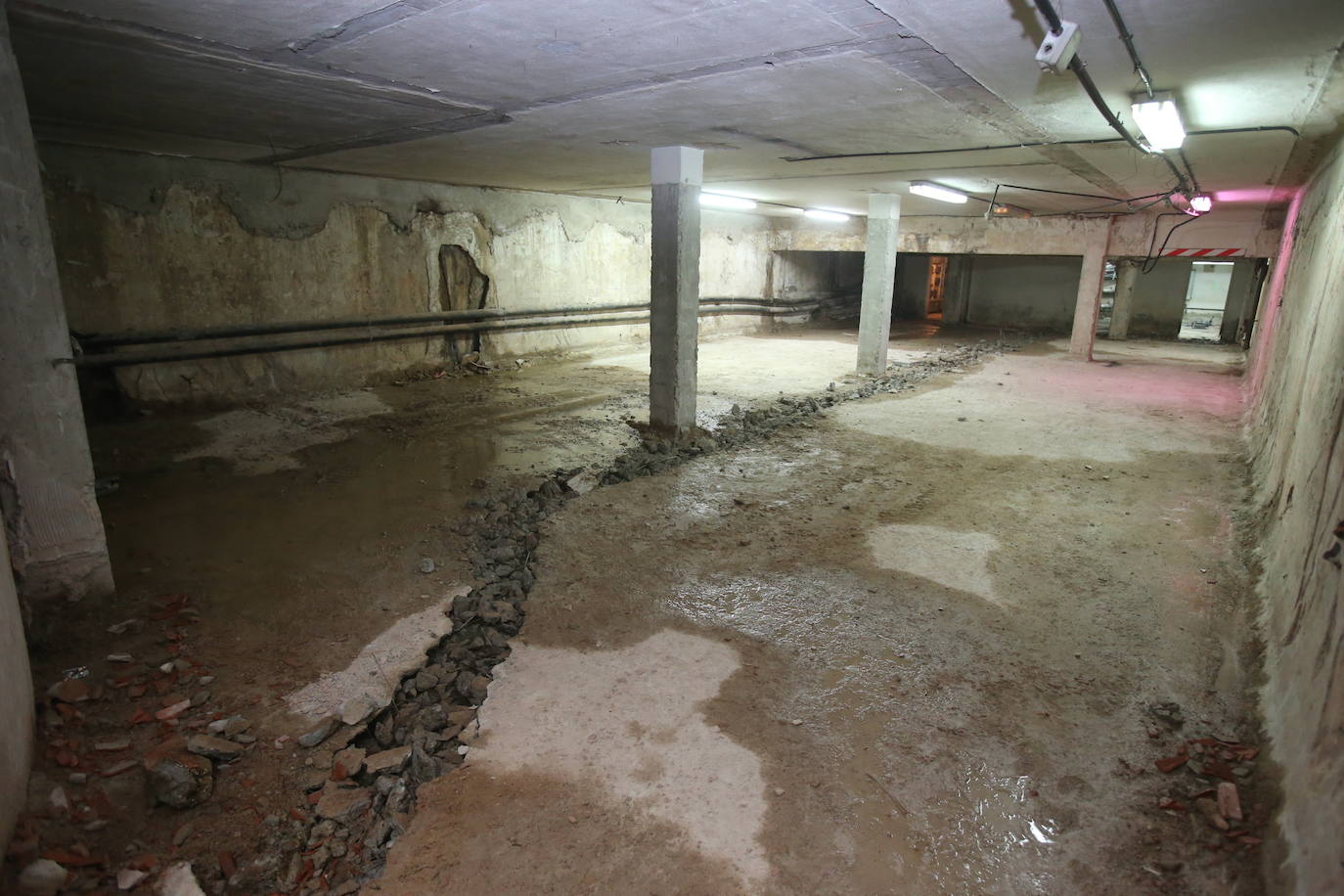 Fotos: Las obras en el Mercado de San Blas