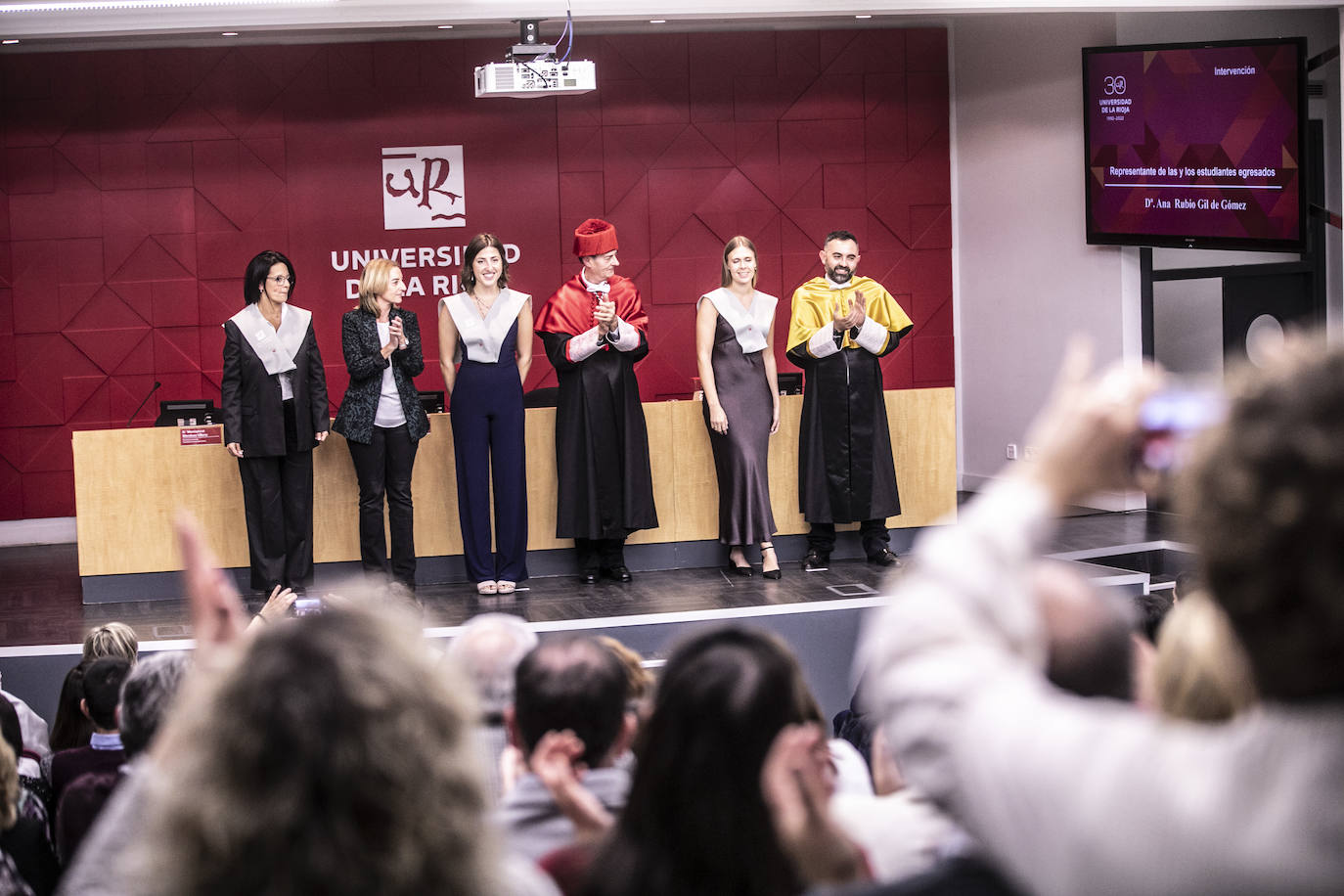 Fotos: Acto de graduación de la Facultad de Ciencias de la Salud de la UR