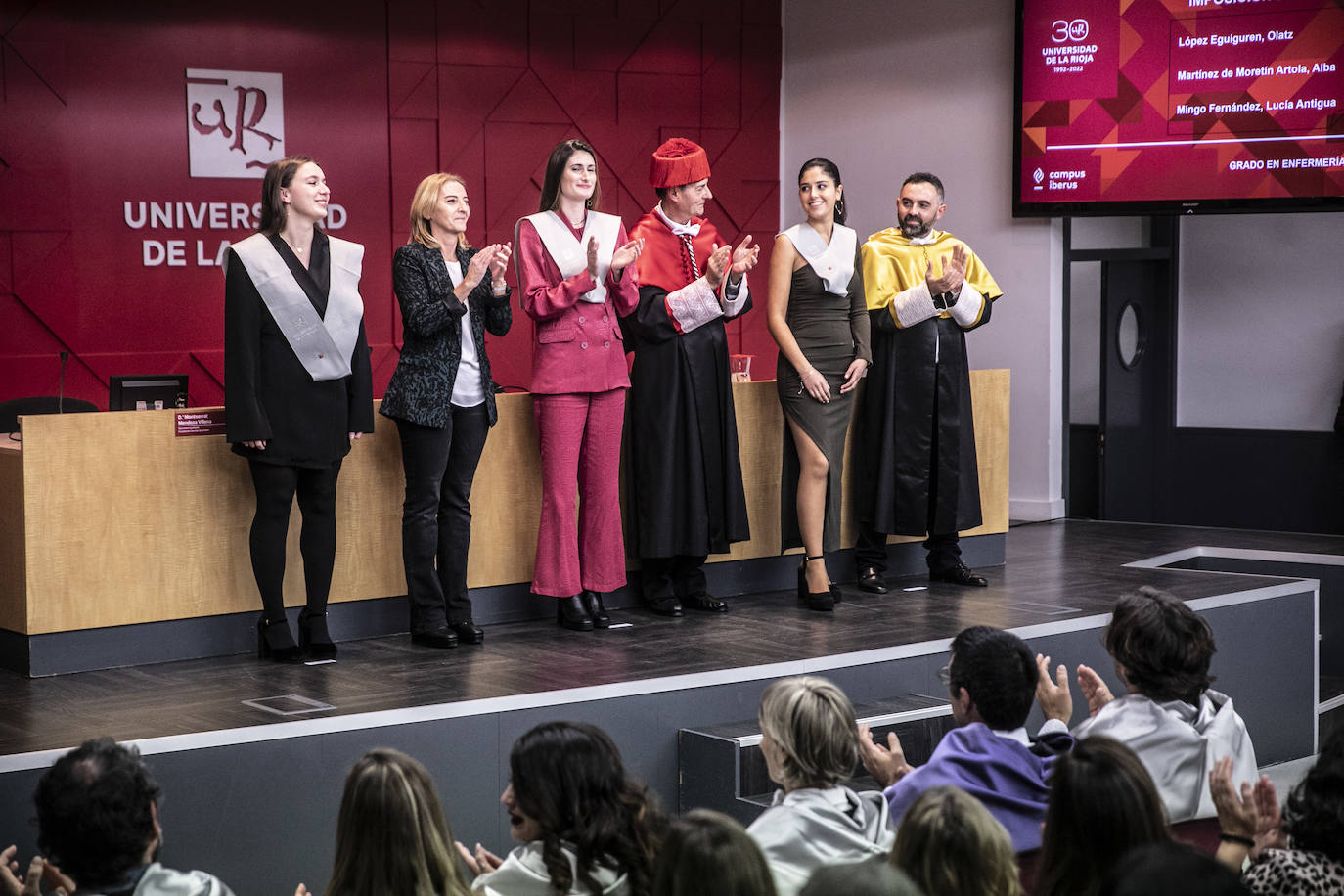 Fotos: Acto de graduación de la Facultad de Ciencias de la Salud de la UR