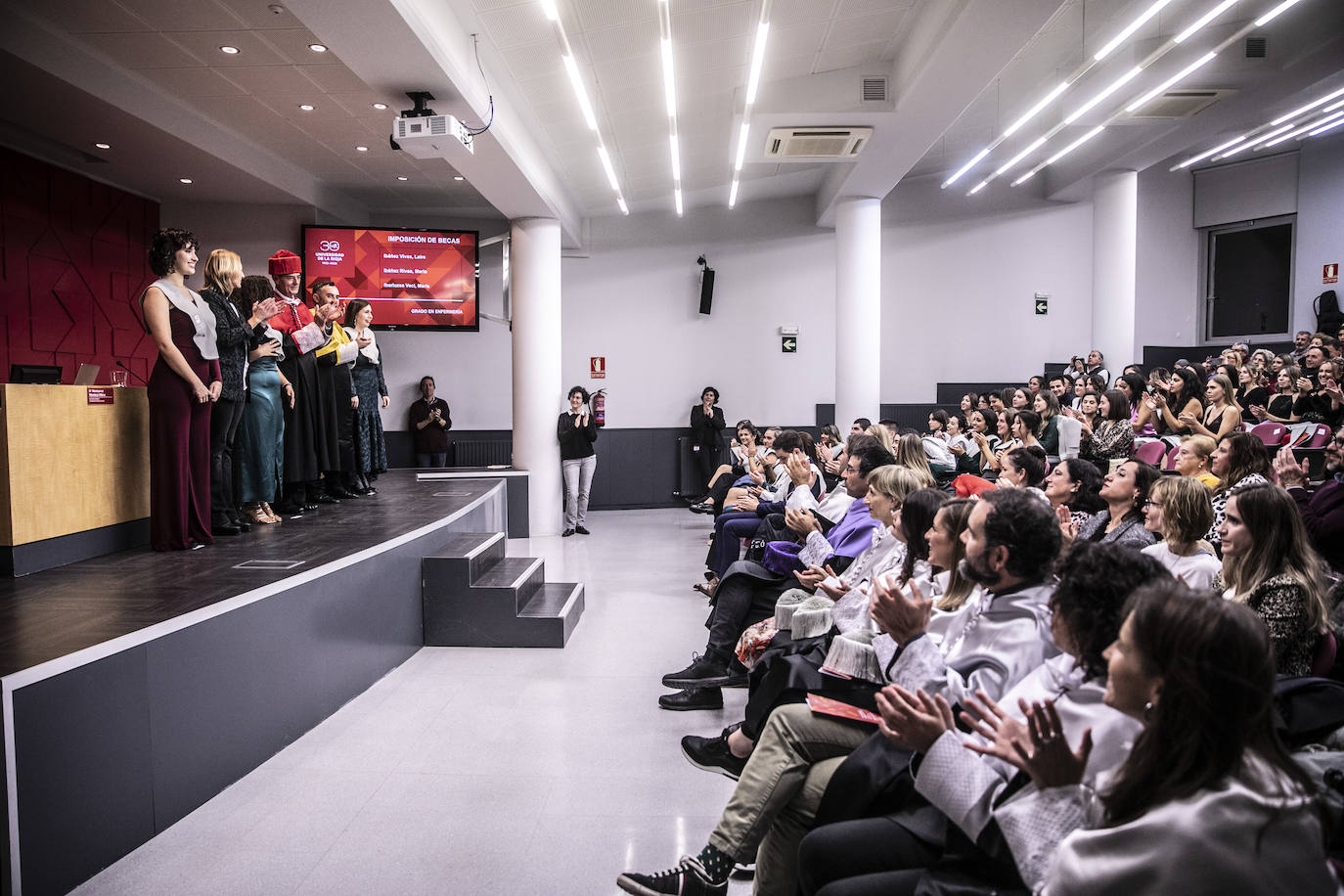 Fotos: Acto de graduación de la Facultad de Ciencias de la Salud de la UR