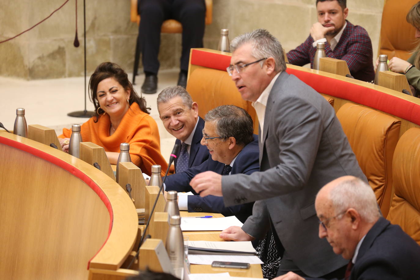 Fotos: Sesión ordinaria en el Parlamento riojano