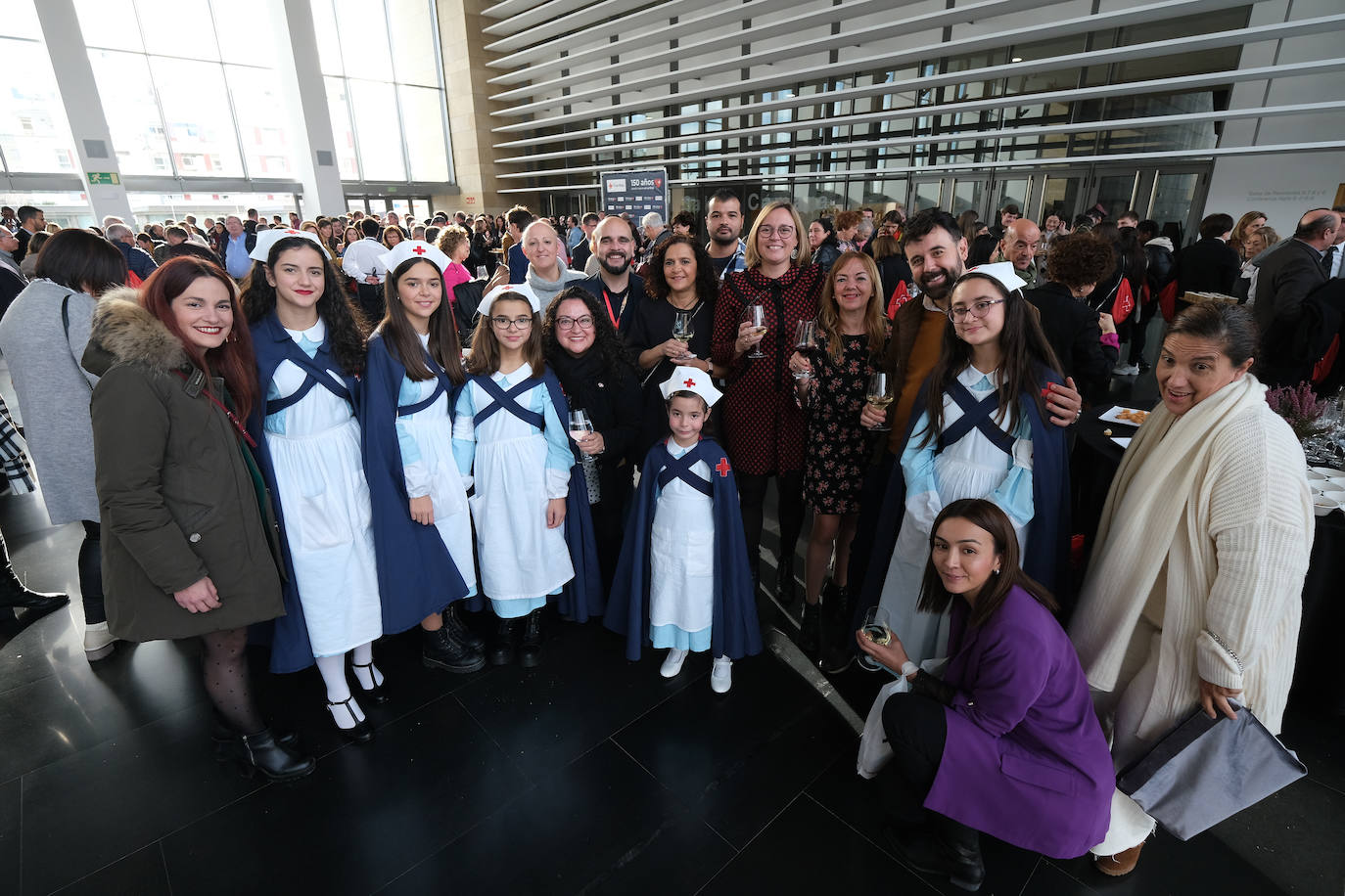 Imágenes de la celebración del 150 aniversario de Cruz Roja en La Rioja. 