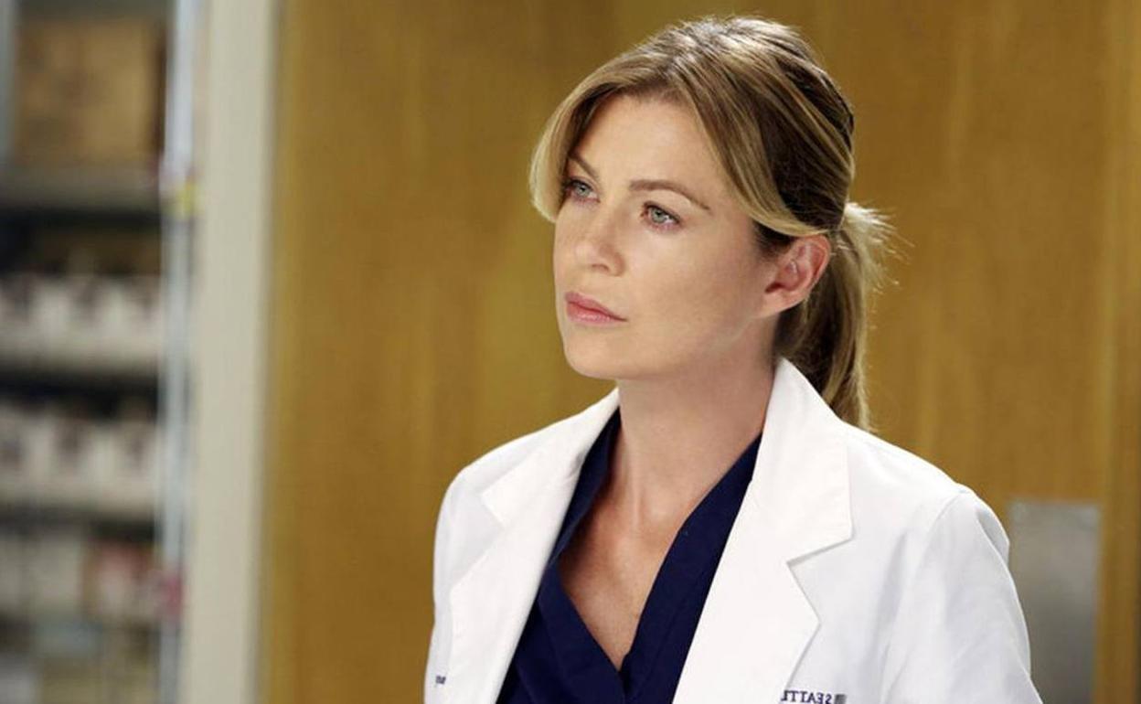 Ellen Pompeo en 'Anatomía de Grey'. 