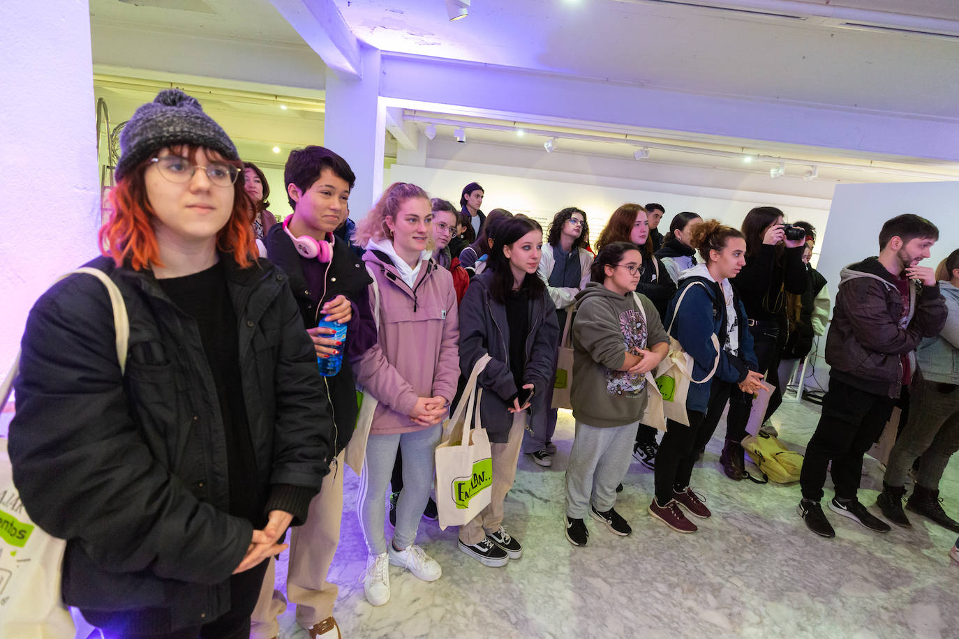 Fotos: Talento joven y lenguajes punteros del arte