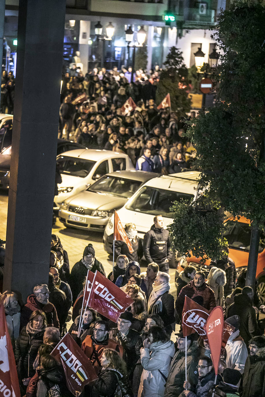 Fotos: Huelga del calzado: la manifestación en Arnedo