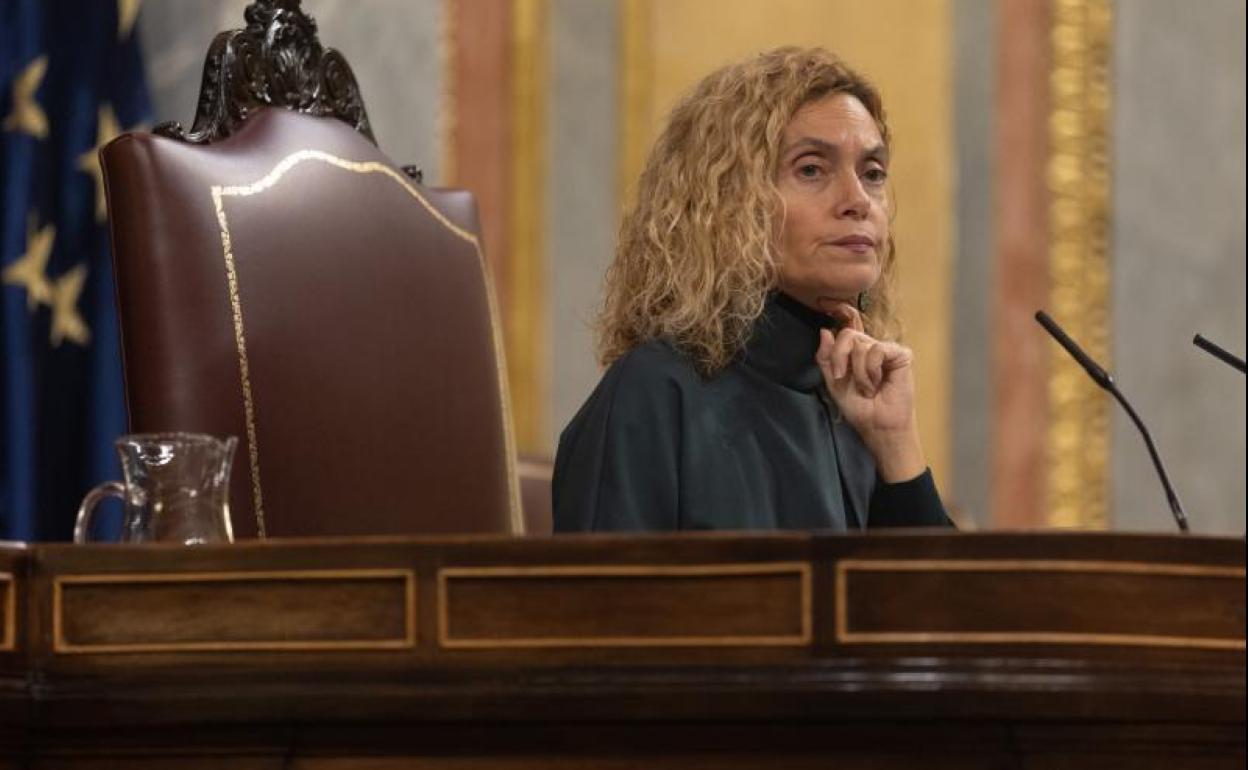 La presidenta del Congreso, Meritxell Batet.