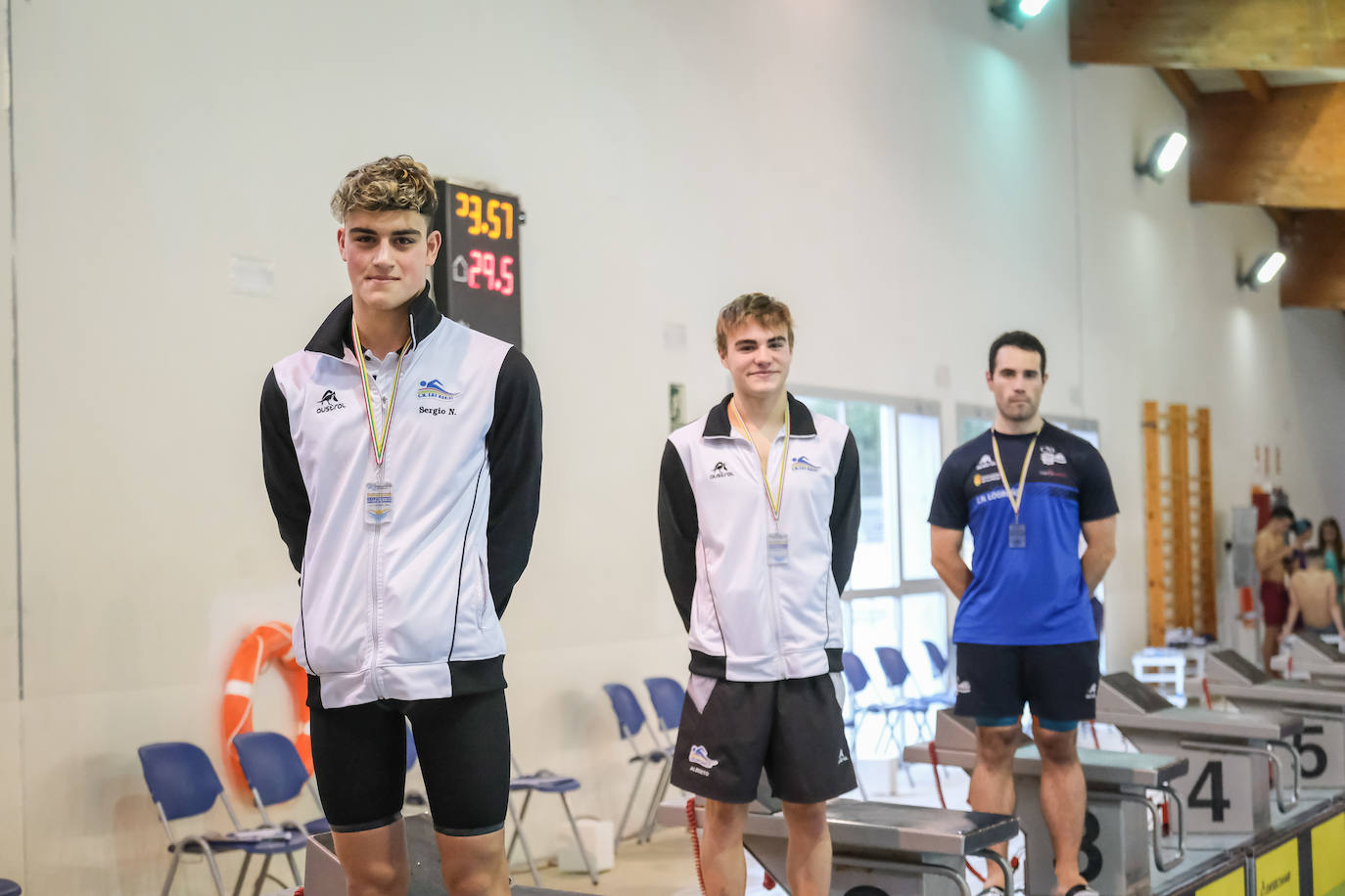 Fotos: El campeonato de natación de La Rioja, en imágenes