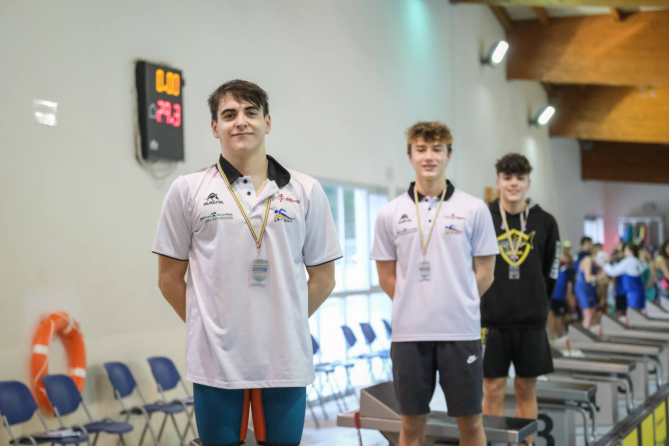 Fotos: El campeonato de natación de La Rioja, en imágenes