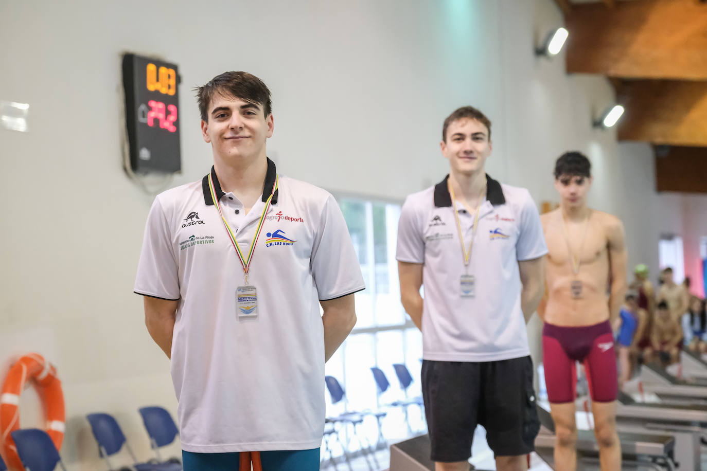 Fotos: El campeonato de natación de La Rioja, en imágenes