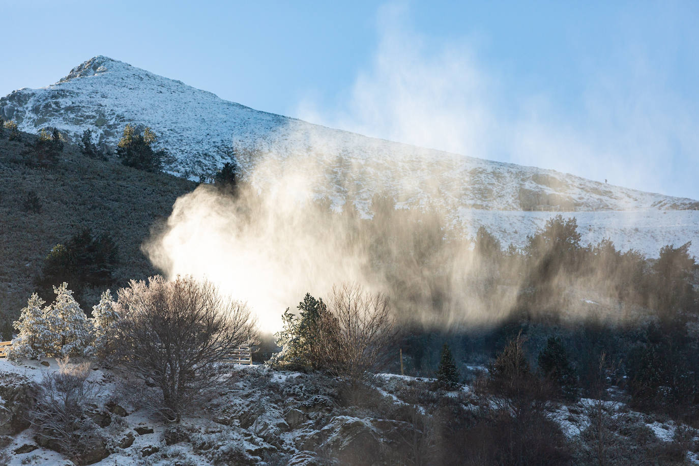 Fotos: Las estampas que dejan el frío y la nieve en La Rioja