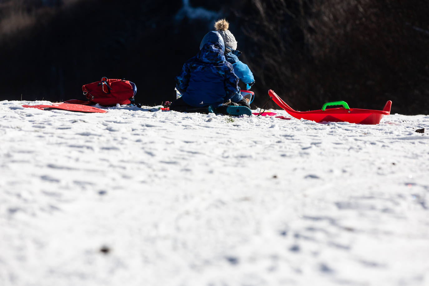 Fotos: Las estampas que dejan el frío y la nieve en La Rioja