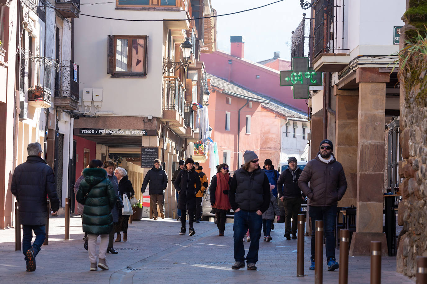 Fotos: Las estampas que dejan el frío y la nieve en La Rioja