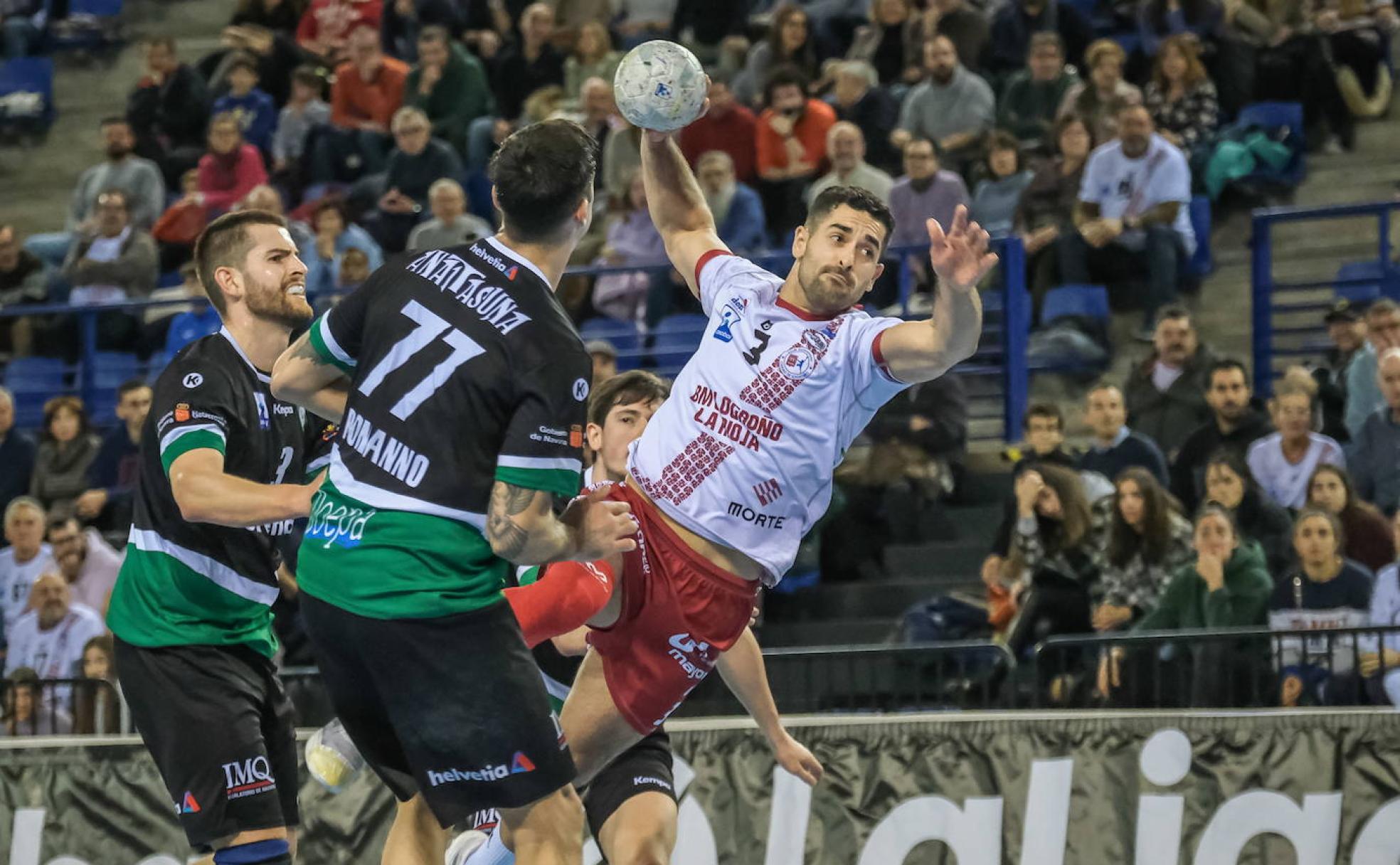 El Ciudad de Logroño perdió el pasado domingo con el Anaitasuna. 