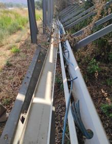 Imagen secundaria 2 - Dos detenidos por el robo de 55.000 metros de cobre en la planta solar de Solaria en Fuenmayor