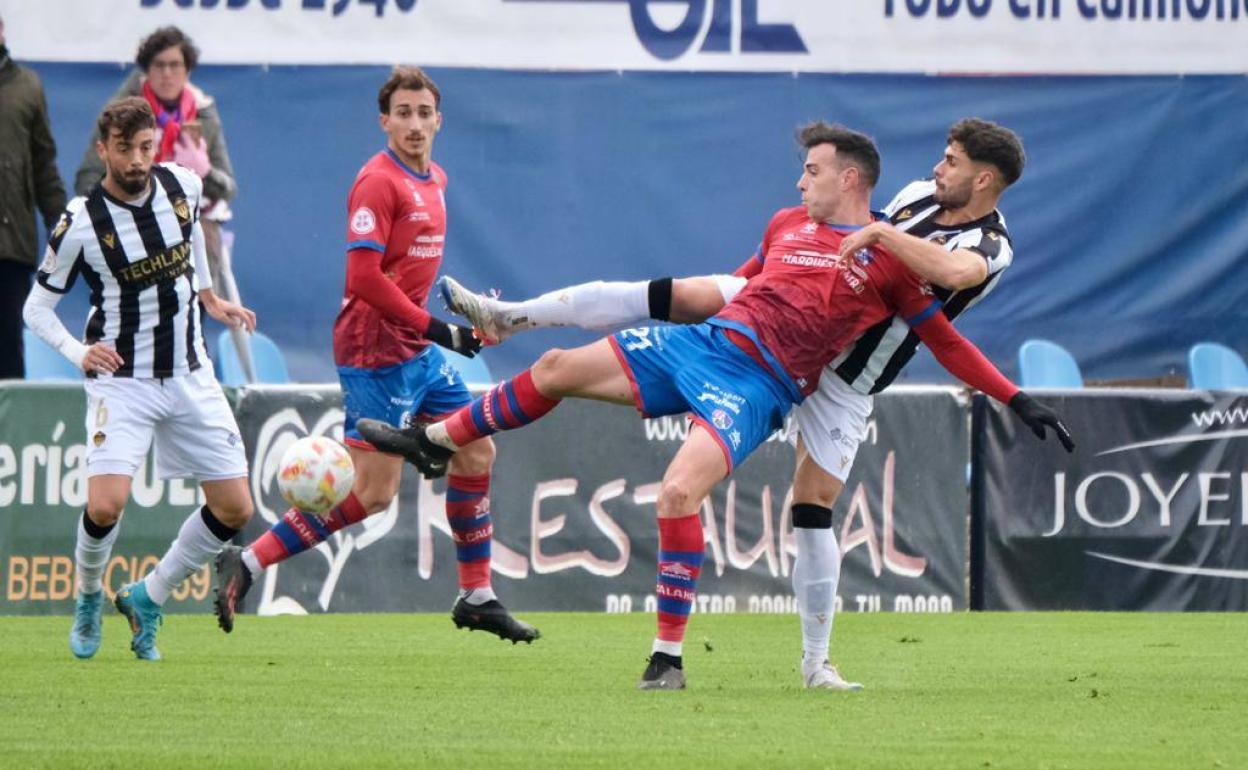 Partido entre el Calahorra y el Castellón