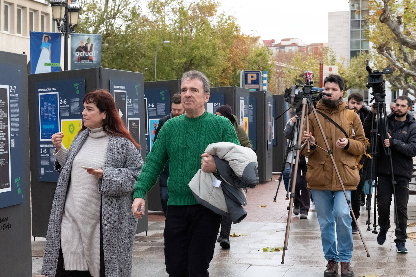 Fotos: Exposición de los carteles de Actual en El Espolón