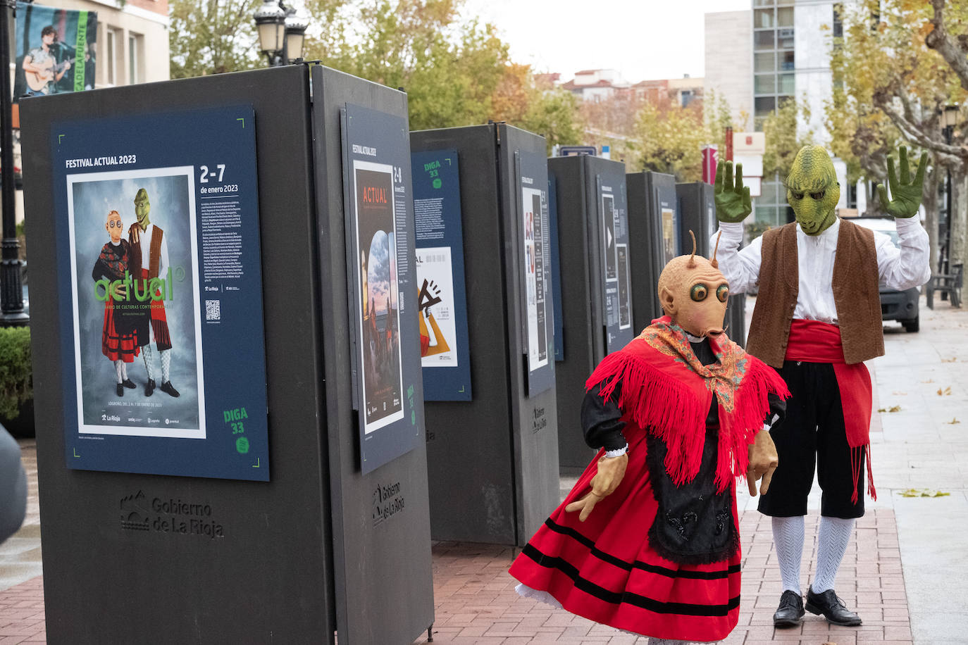 Fotos: Exposición de los carteles de Actual en El Espolón