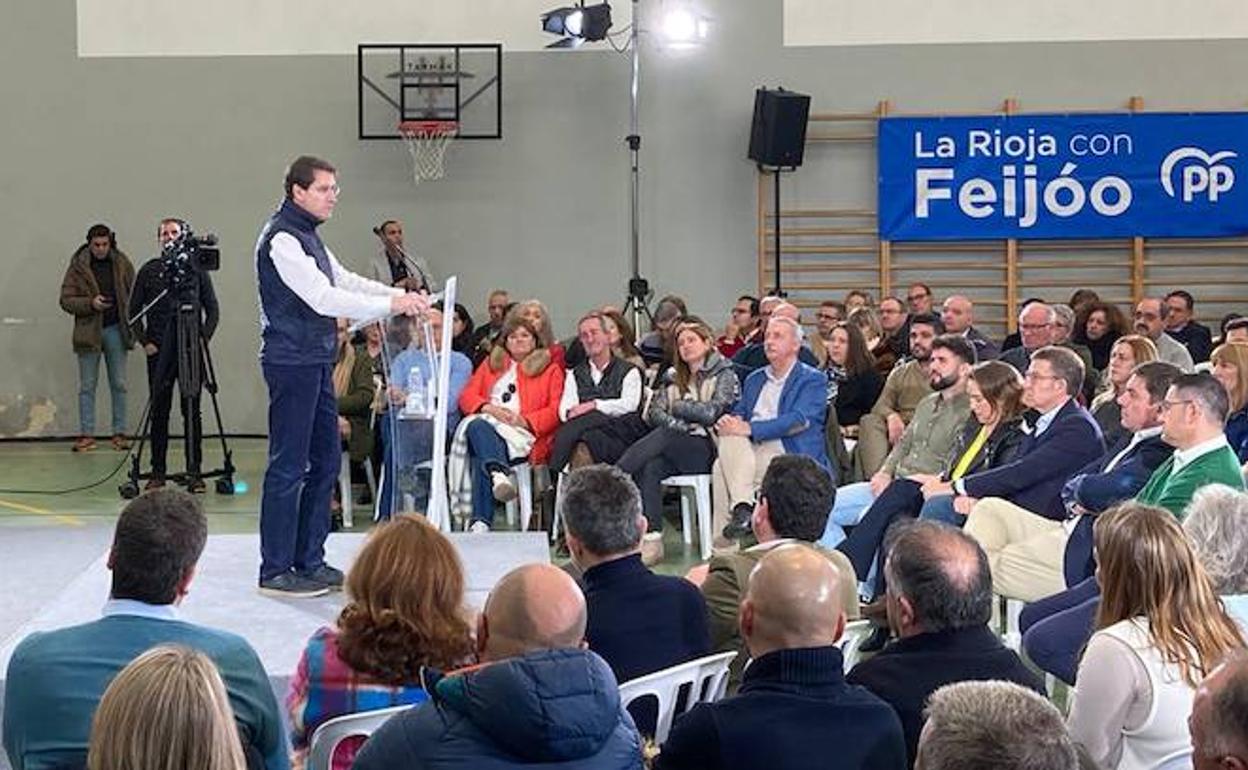 Gonzalo Capellán, durante su intervención este sábado. 