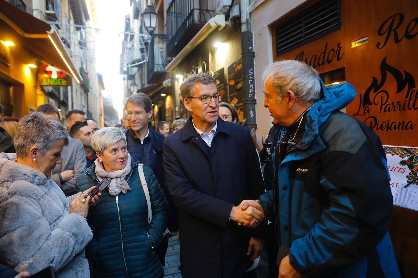 Fotos: Núñez Feijóo visita La Rioja