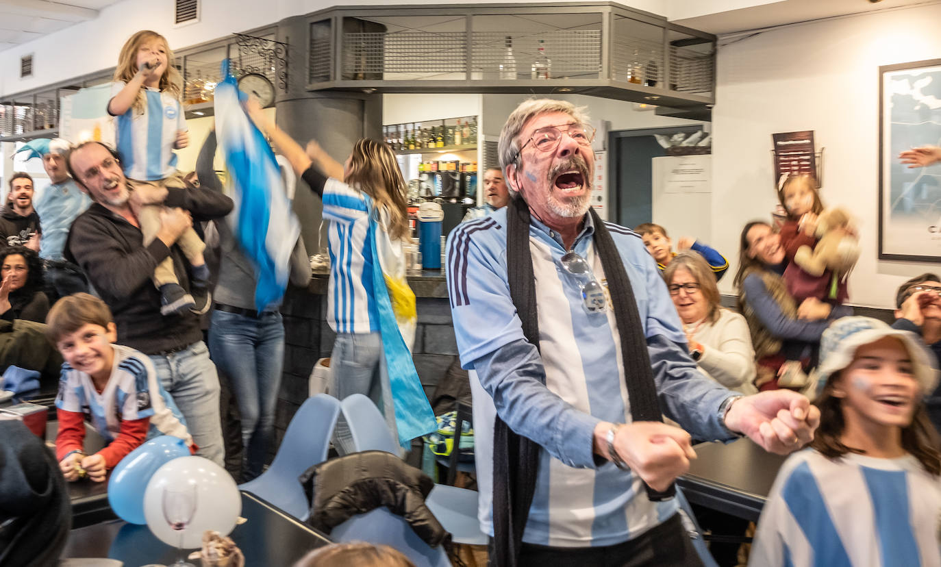 Así han vivido los argentinos riojanos su tercer título de campeones del Mundo