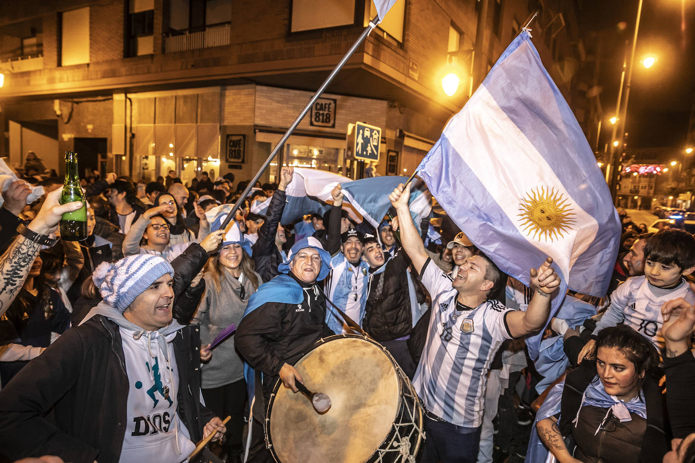 Fotos: Murrieta, punto de reunión de la pasión argentina