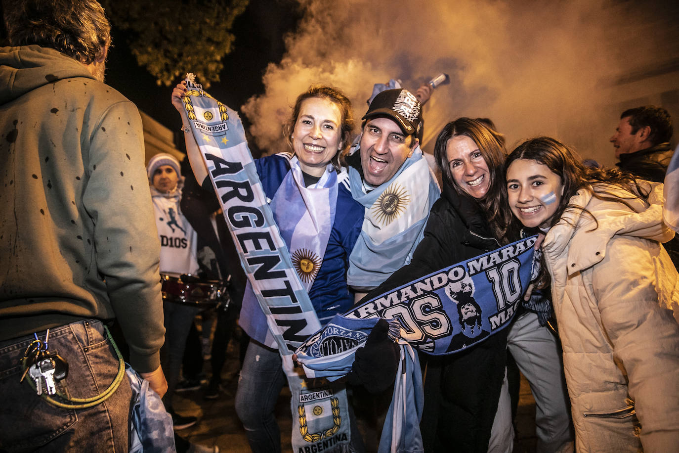 Fotos: Murrieta, punto de reunión de la pasión argentina