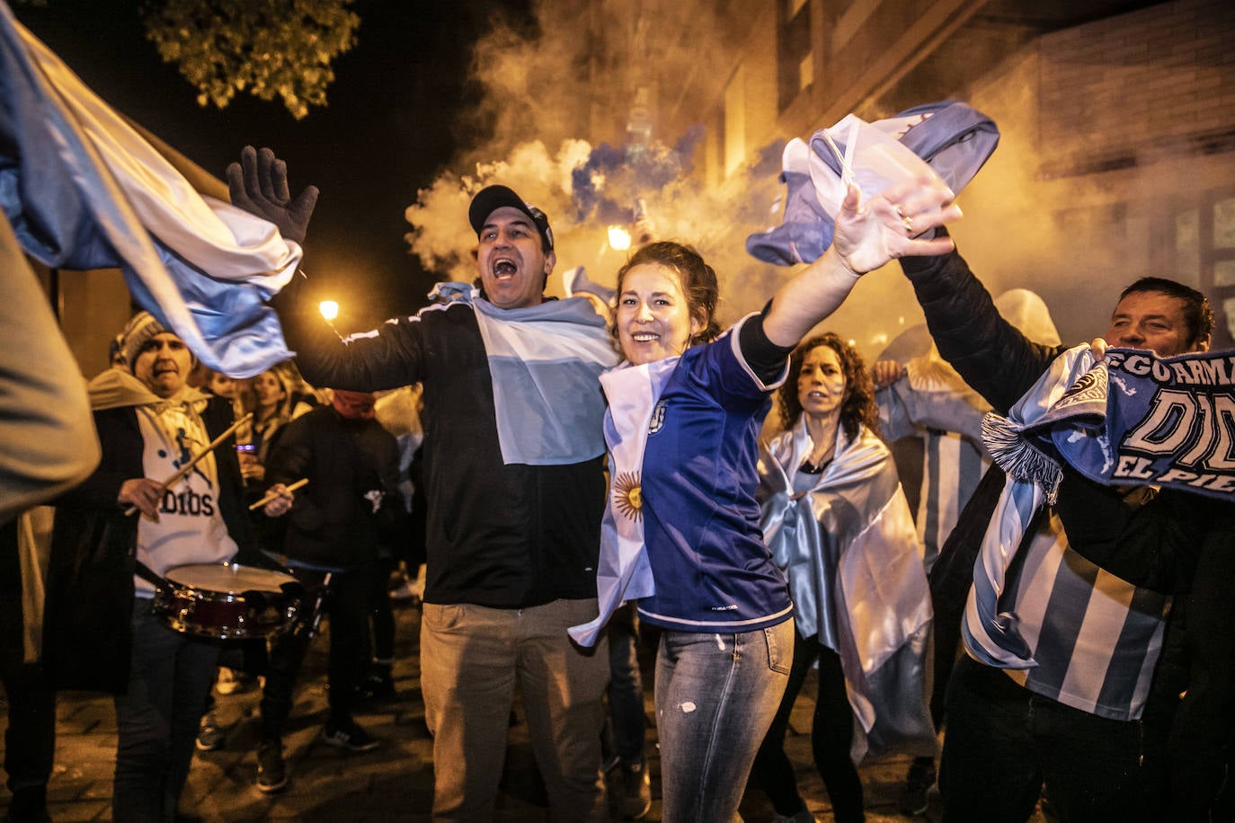 Fotos: Murrieta, punto de reunión de la pasión argentina