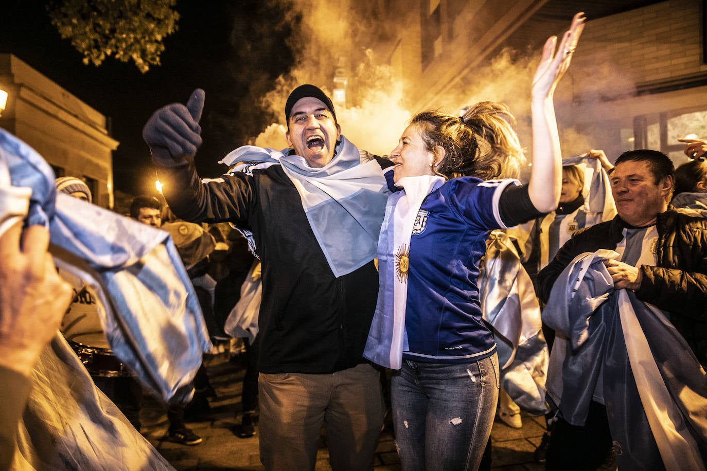 Fotos: Murrieta, punto de reunión de la pasión argentina