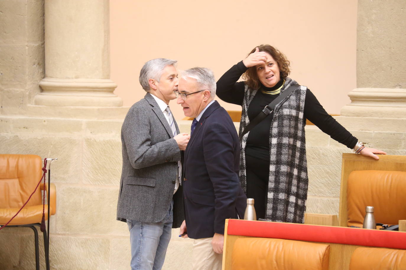 Fotos: El PP abandona el pleno y estudia un recurso de amparo ante el TC por la ley del Parque Natural del Alto Najerilla