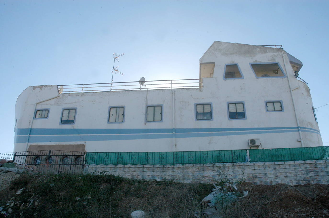 Imagen del edificio donde se produjo el asalto. 